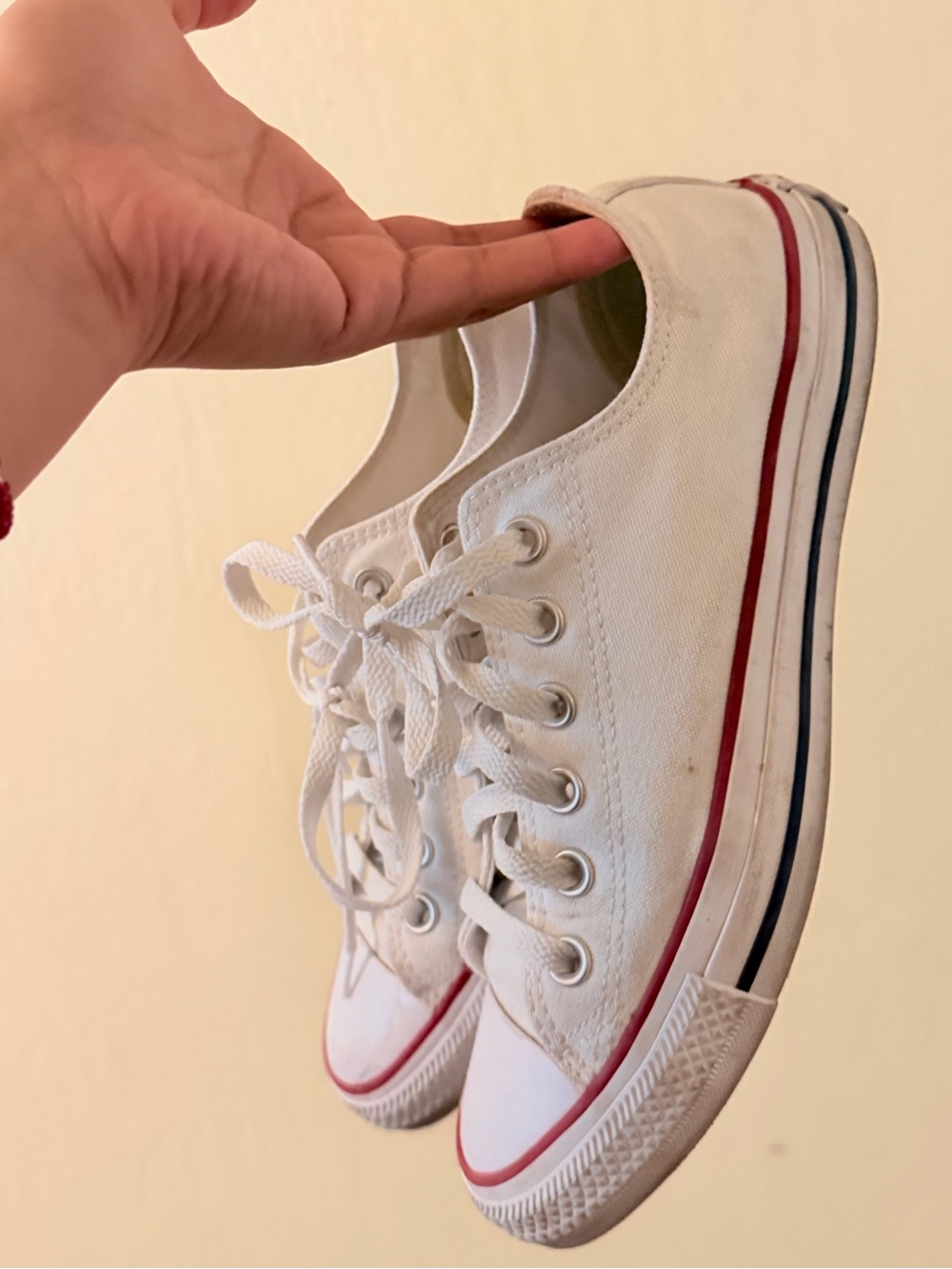 White Converse Sneakers